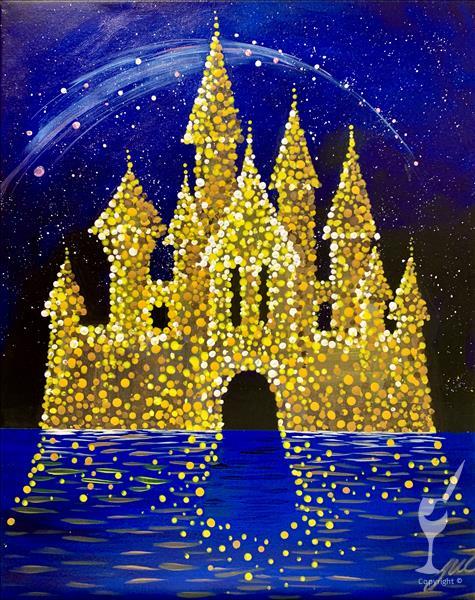 Dream Castle - Animated Week 11x14 Canvas