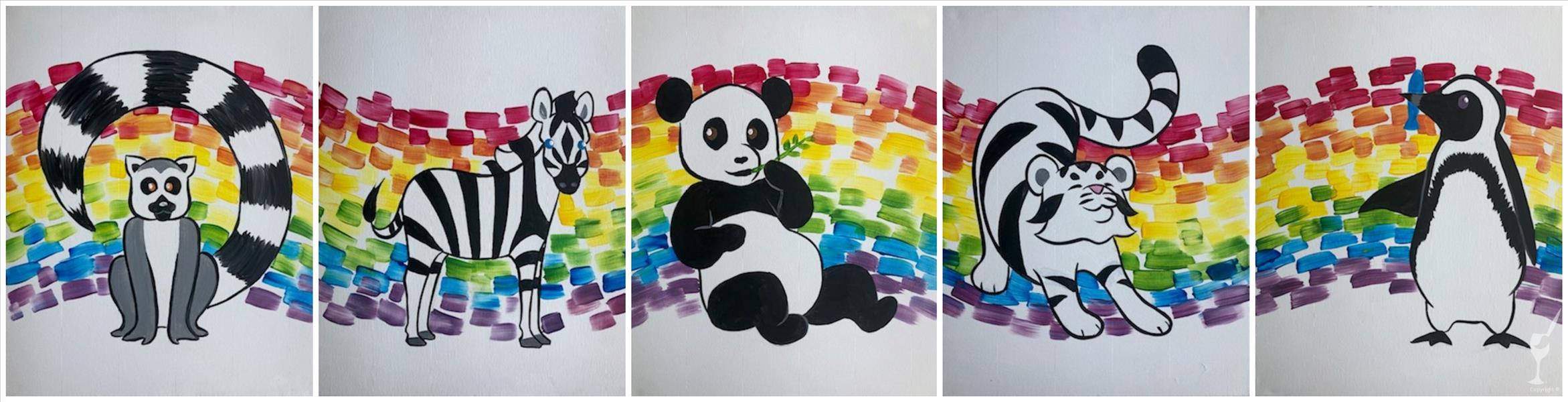 Rainbow Zoo Series - Set