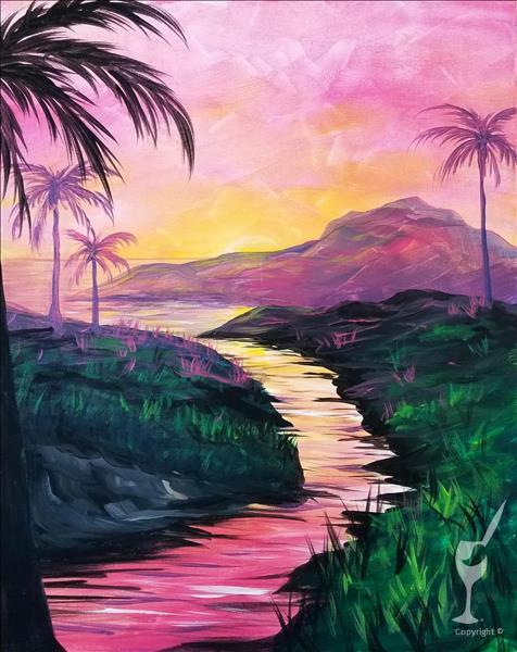 Bright Tropical Bay-Gorgeous & New! 18+