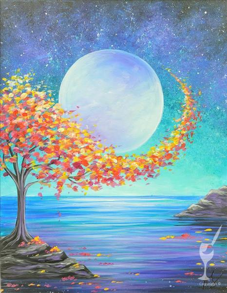 Paint & Candle Bundle - Enchanted Moonlight (21+)