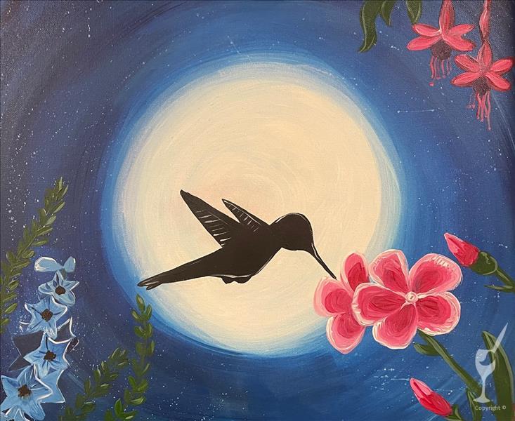 Hummingbird Moonlight