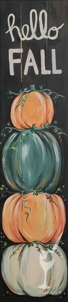 Porch Pumpkins - DOUBLE Paint Points!