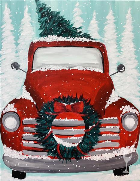 Holiday Truck - Painting Class Only