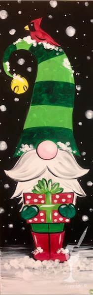 Holiday Gnome - Painting Class Only - Save $5!