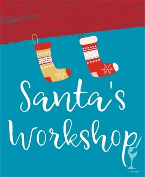 How to Paint Santa’s Workshop
