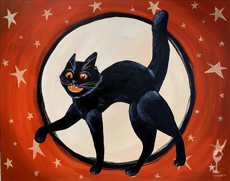 Vintage Kitty-National Black Cat Day
