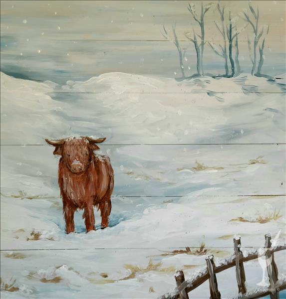 AFTERNOON ART: Snowy Pasture