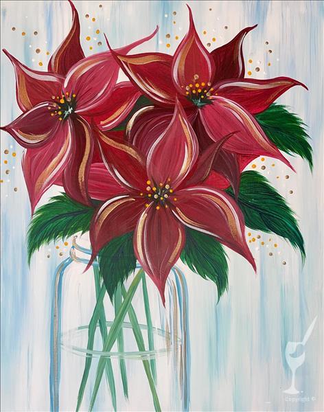 Floral Holiday ~ PUBLIC PAINTING PARTY