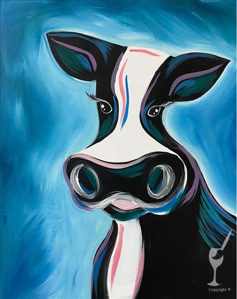 Open Studio/Stencil Special: A Cow Moo-sterpiece