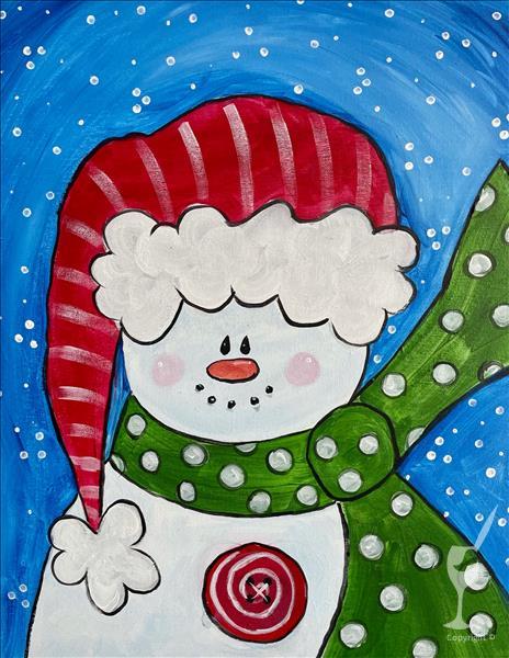 ALL AGES CLASS ($32) Blustery Day Snowman