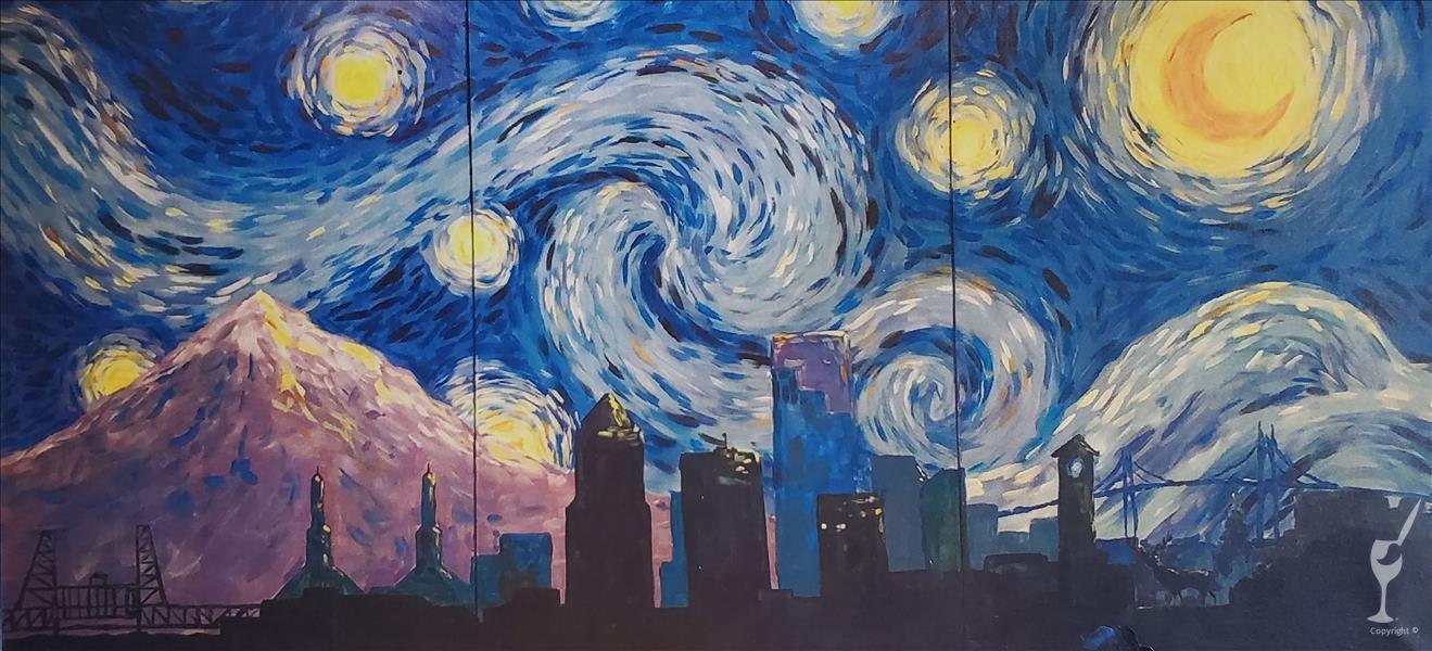 Starry Night Over the City