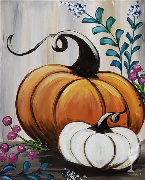 TWISTED TUESDAY *2x PAINT PTS. *Berry Pumpkins