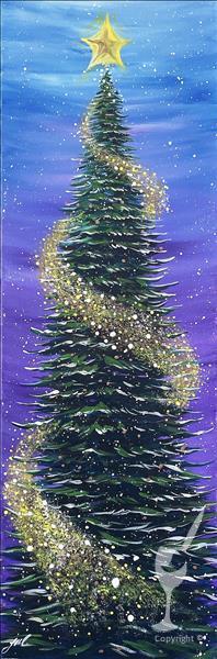 Paint & Candle Bundle! Magical Christmas Tree!