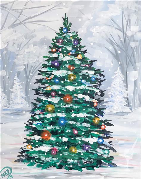 NEW ART! "Twinkly Tree" Ages 12+ Welcome!