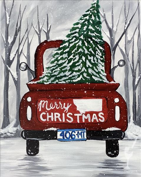 Merry Christmas Truck