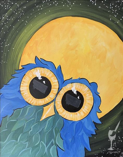 Blue Owl Moon Glow