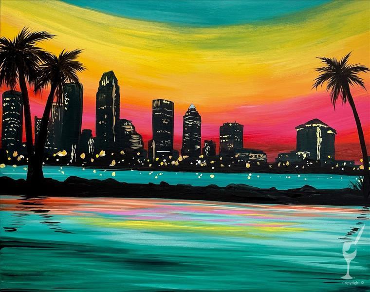 How to Paint MIAMI LIGHTS**Public BLACKLIGHT Event**