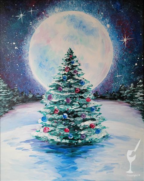 How to Paint Cosmic Christmas