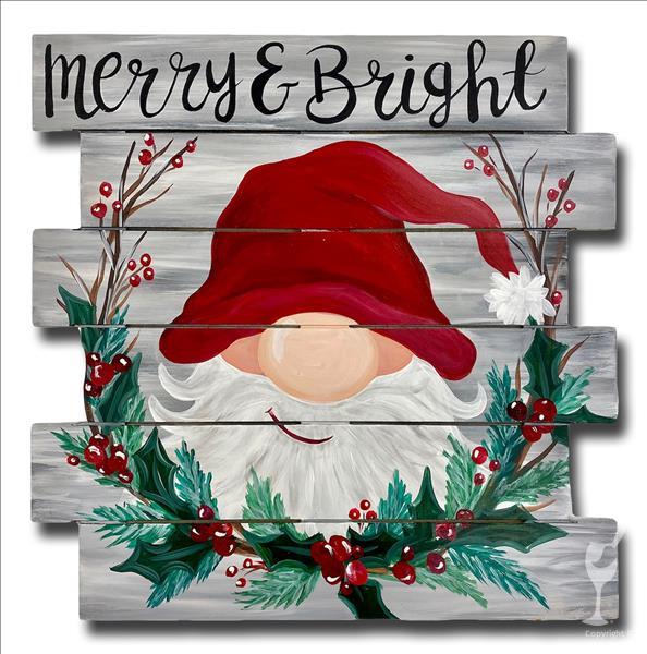 How to Paint Farmhouse Christmas Gnome Available on 3D SLED