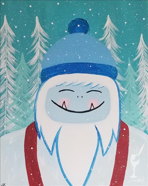How to Paint Freddie the Yeti (Ages 5+)