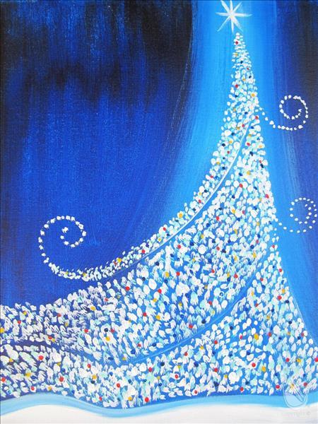 Twinkly Christmas Tree - Blue - Family Day