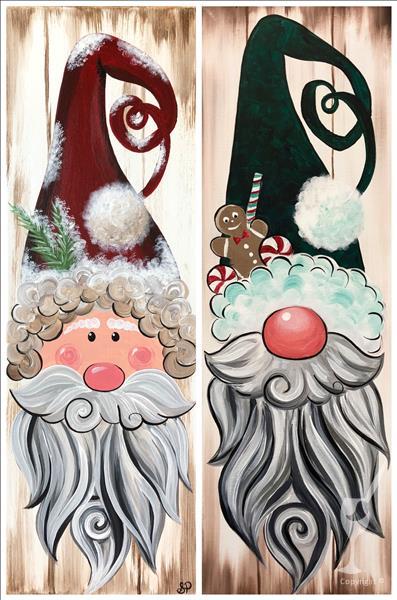 Farmhouse Christmas- Choose Santa or Gnome