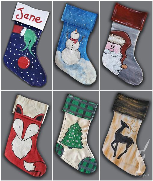 Customize Your Own Stocking | Artist Guided