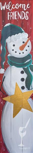 Get Ready for Christmas! "A Snowman's Welcome"