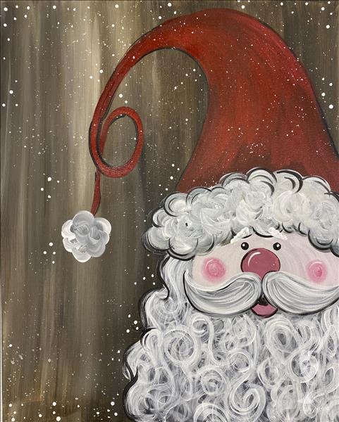 *TWO FOR TUESDAYS* Rustic Snowy Santa