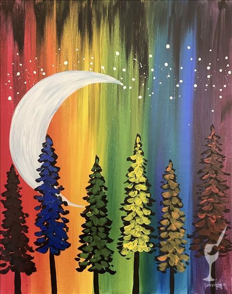 NEW ART-Rainbow Night Starting at $32!