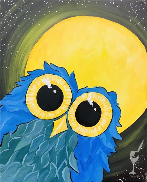 Kids Owl with Moon