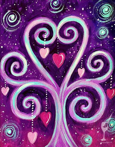 MOM AND ME VALENTINES ~ Heartful Tree