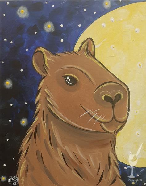 Pet and Paint LIVE Capybaras @ Wild Animal Safari