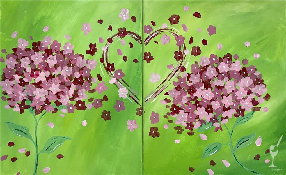 How to Paint Blooming Love Set! Family Day!