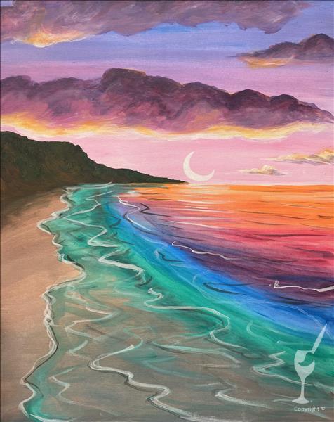 Paint a Celestial Tide- Better Than Therapy!
