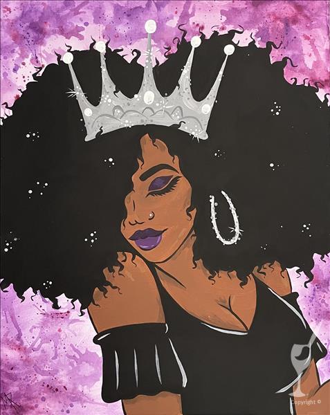 Diva Night - Fab Queen!  Paint & Candle Bundle