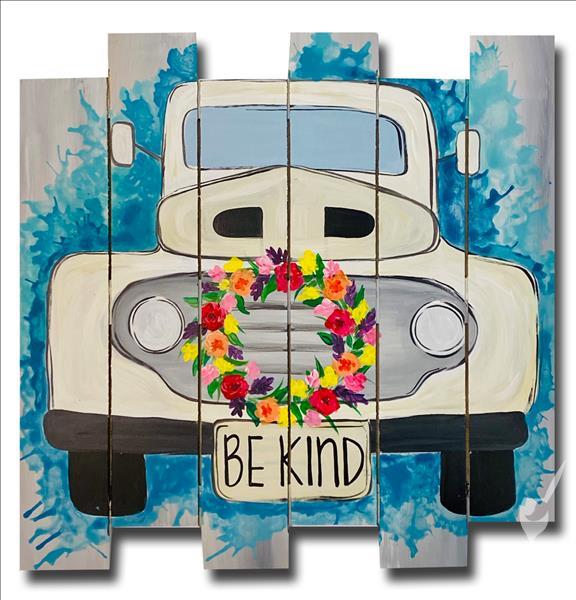 Be Kind Flower Truck