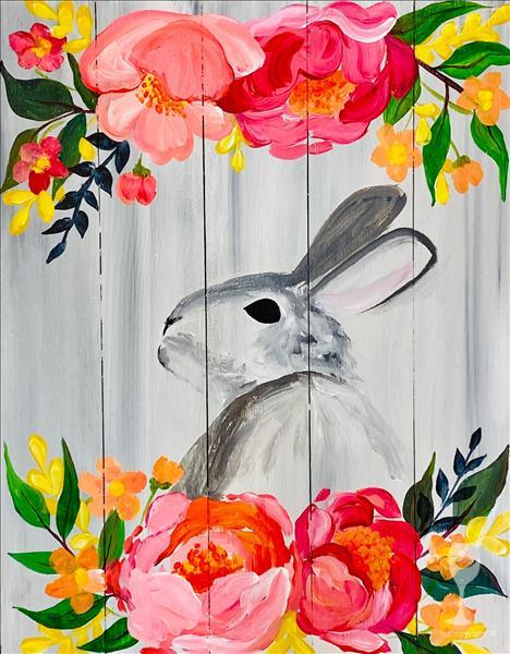 Floral Spring Rabbit! + ADD A DIY CANDLE
