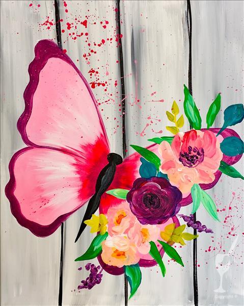 Butterfly Kisses! Customize your painting!