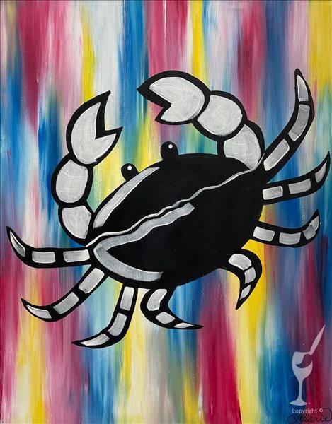 How to Paint *KID'S CAMP - SINGLE DAY* Rainbow Crab