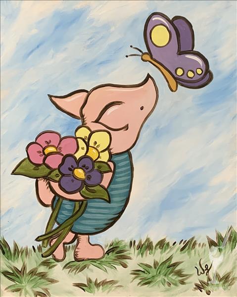 How to Paint PIGLET**Public Family Event**