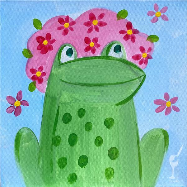 Springtime Frog + DIY Candle (FAMILY DAY)