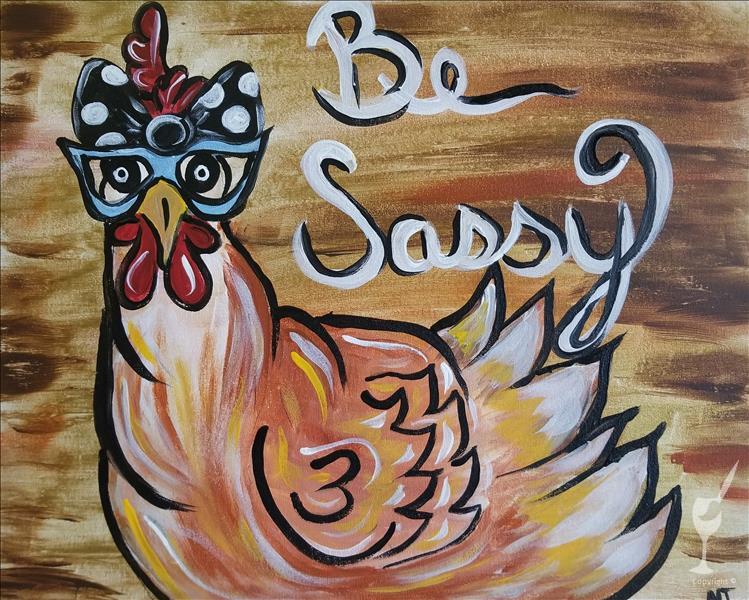 Be Sassy Rustic Rooster