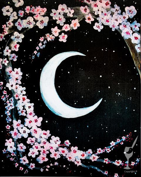 Cherry Blossom Moonlight