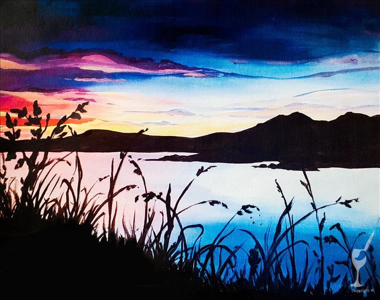 Ethereal Sunset **New Art** **Add A Candle**