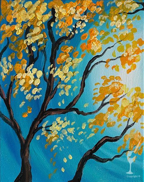 Friday Happy Hour Painting - $29 - Zen Tree