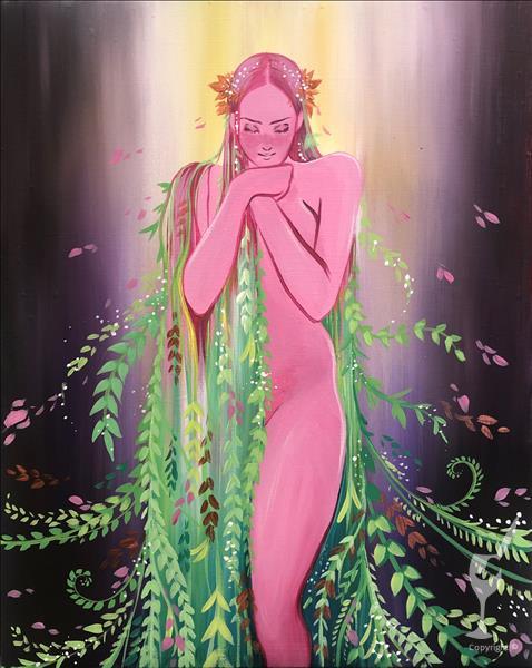 *Mimosa Morning* Goddess Of Spring (presketch)