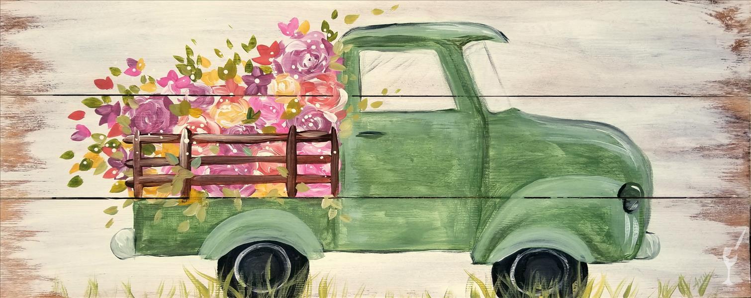 *Spring Art! Garden Truck
