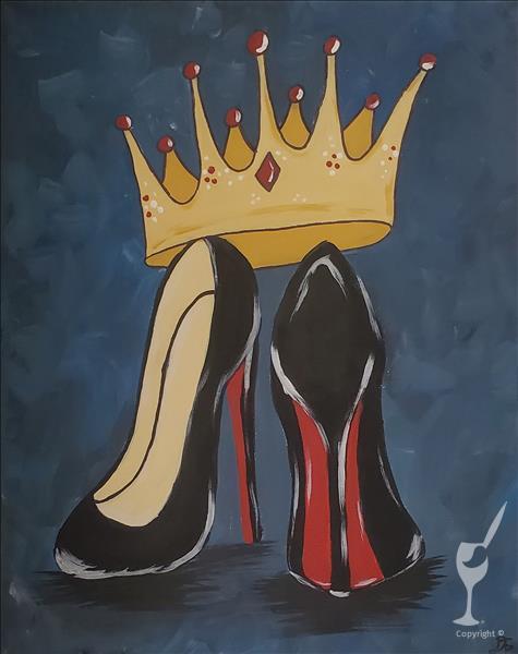 How to Paint RED BOTTOMS ROYALTY**Public Event**