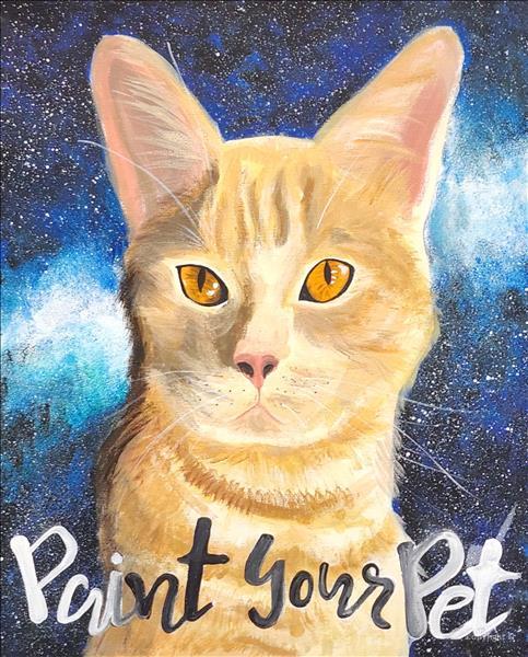 Galaxy Paint Your Pet - In Studio Event